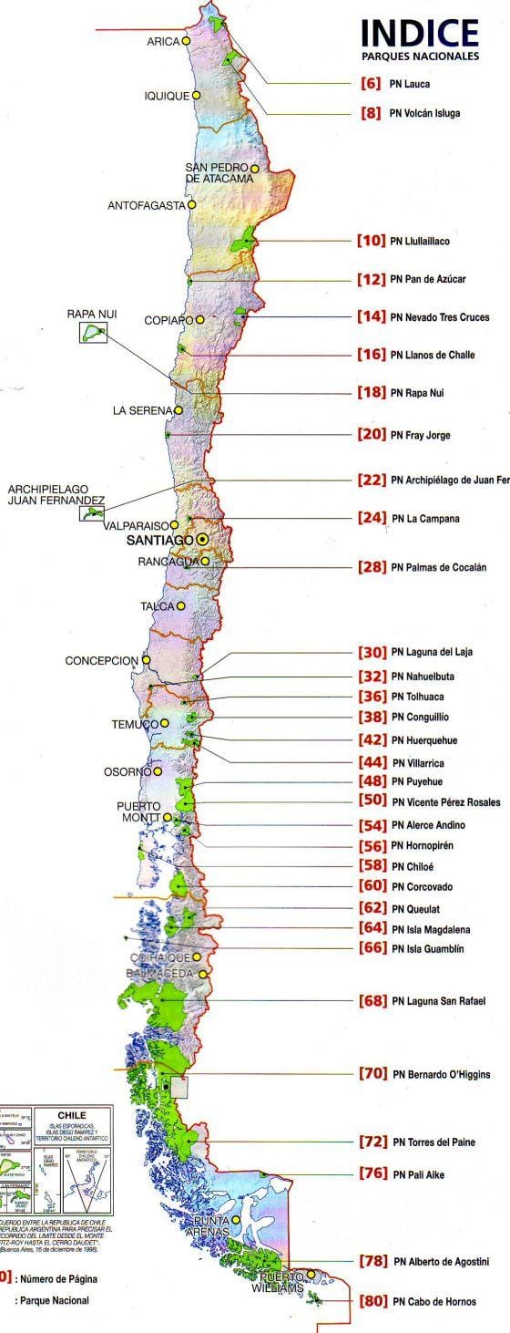 Térkép futaleufu Chile