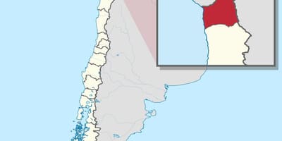 Térkép arica Chile