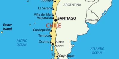 Térkép concepción, Chile