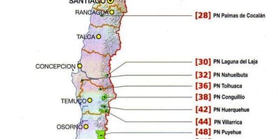 Térkép futaleufu Chile